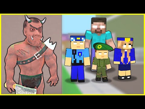 KEREM KOMİSER VE AİLESİ HEROBRİNE OLDU! 😱 - Minecraft