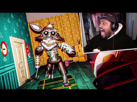 I BEAT NIGHTMARE FOXY IN HELLO NEIGHBOR 