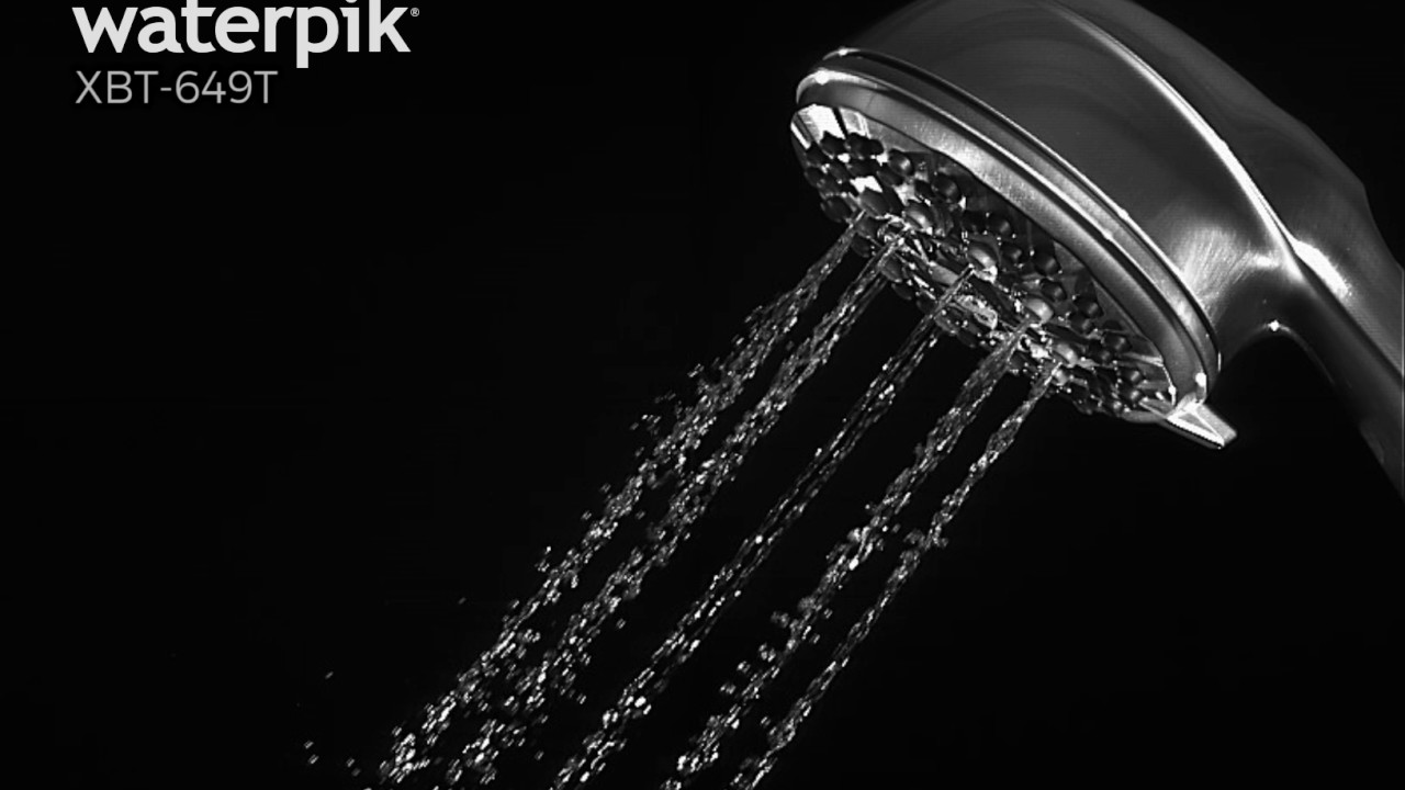 Xbt 649t Waterpik Brushed Nickel Powerspray Hand Held Shower Head Xbt 649t Waterpik Brushed Nickel Powerspray Hand Held Shower Head With Powerpulse Massage