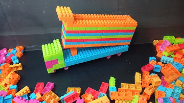 Satisfying DIY New Car ASMR/ Building Blocks/block game/lego building fun # buildingblocks #lego