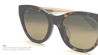 Maui Jim Capri 820 Sunglasses Models: HS820-10E, RS820-28E, GS820