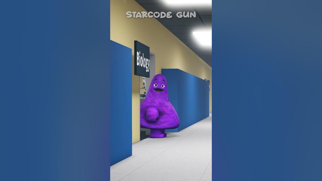 Just got the grimace shake! 🥤 #shorts