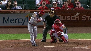 CIN@STL: Reds plate two runs on single, error