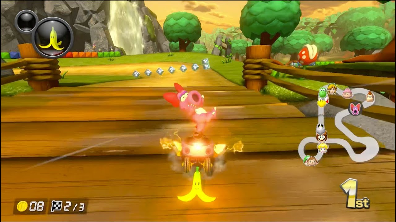 Mario Kart 8 Deluxe: GBA Riverside Park [1080 HD] - YouTube