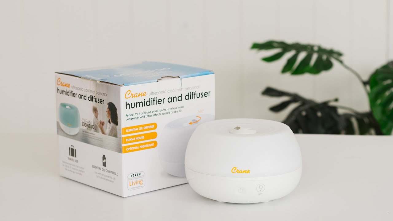 Crane Personal Humidifier and Aroma Diffuser Unboxing YouTube