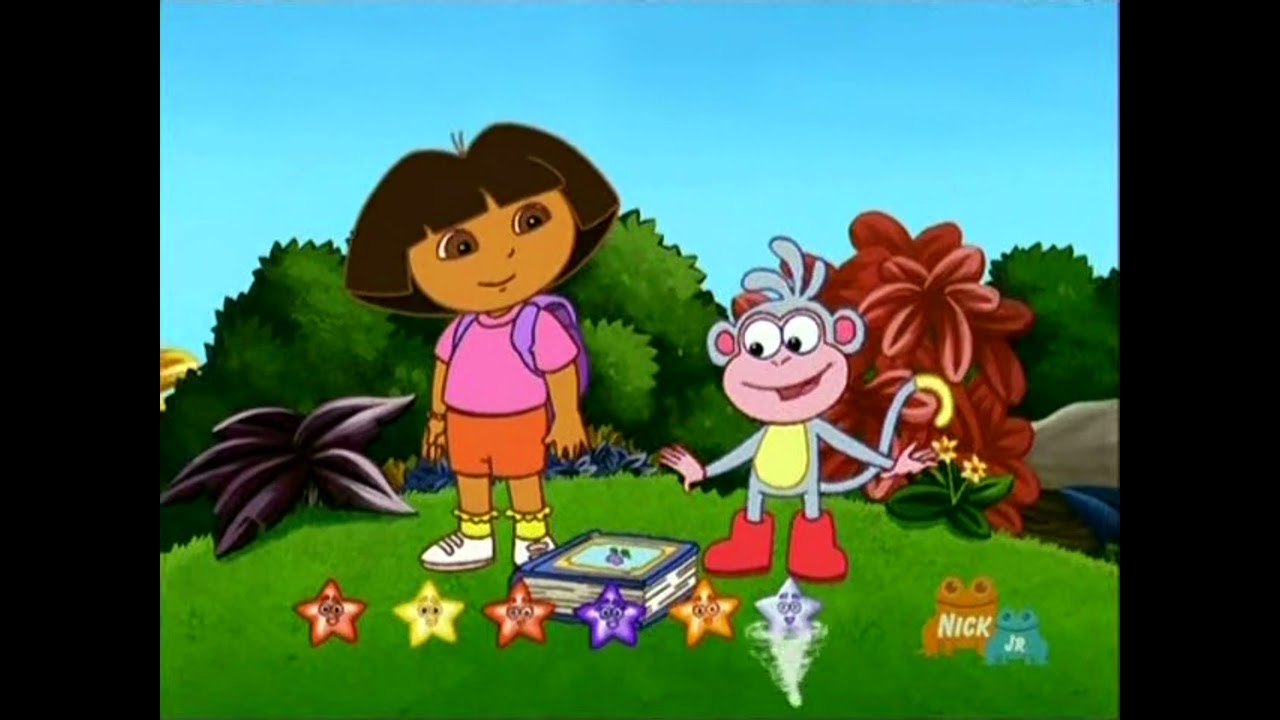 Dora The Explorer And Stars 