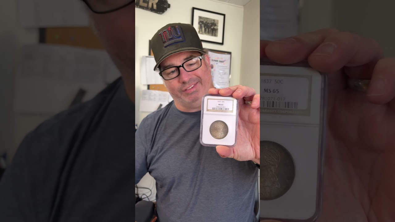 Ask Jack McNamara about the stunning 1837 Draped Bust Half Dollar! 