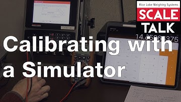 ScaleTalk: Calibrating a Scale, Method 4 - Calibrating with a Simulator