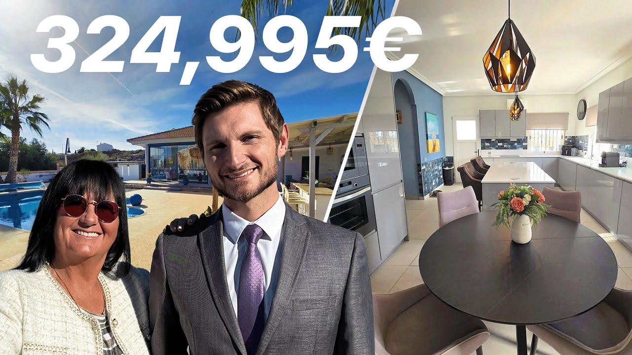 Тур Шэрон и Шона! Современная вилла Серро Гордо с частным бассейном в Альмерии | А1474