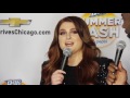 Meghan Trainor Backstage at the B96 Pepsi Summer Bash