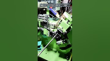 Metal three axis knurling and thread rolling machine #steel #machine #threadrolling #thread #china