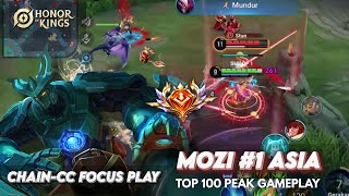 Download lagu HOK : TOP 1 MOZI ASIA GAMEPLAY | BEST SUPPORT Honor of Kings