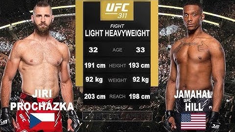 Ufc 311 🚨: Jiri Prochazka vs Jamahal Hill | full fight