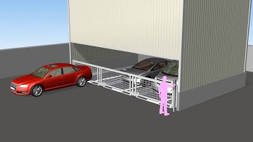 Multi Level Automatic Parking - Hoisting Pit Type