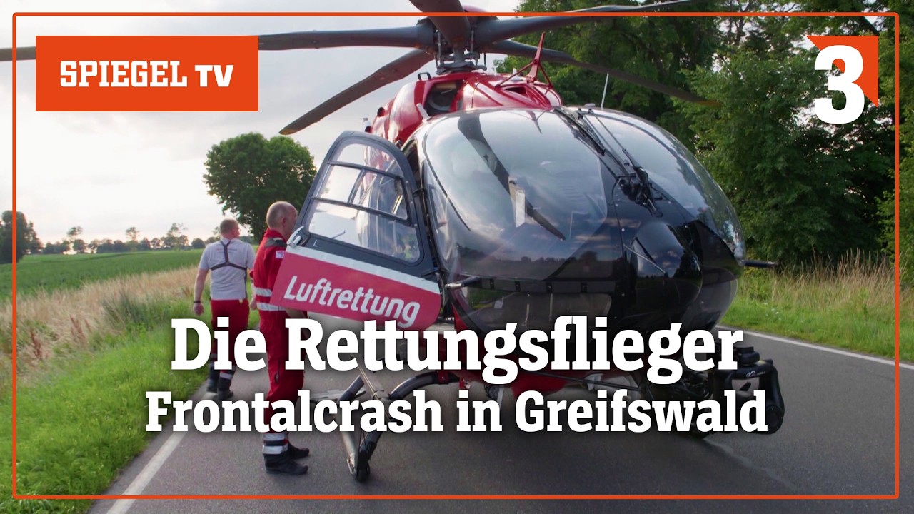 Die Rettungsflieger – Frontalcrash in Greifswald | SPIEGEL TV für RTL NITRO