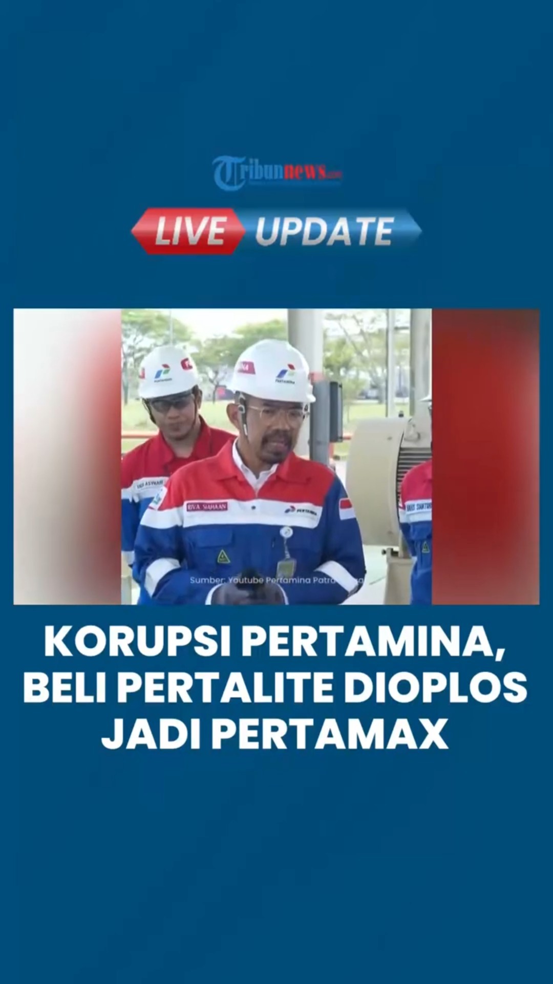7 Tersangka Korupsi Pertamina, Beli Pertalite Dioplos Jadi Pertamax, Negara Rugi Rp193,7 Triliun