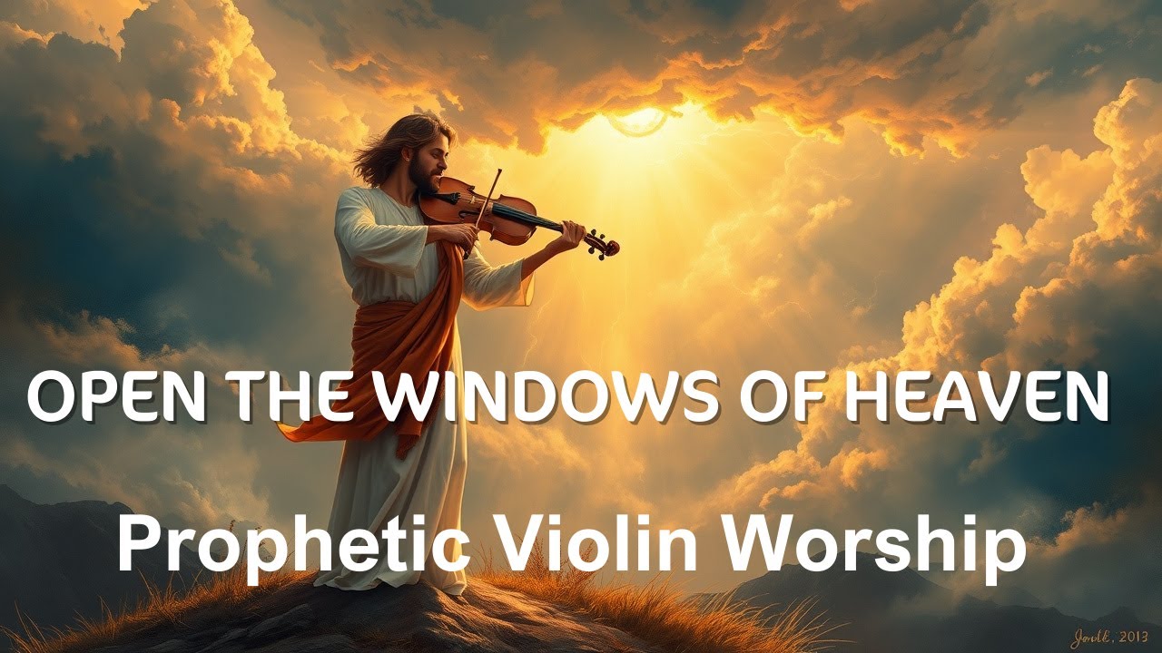 Prophetic Violin Worship | OPEN THE WINDOWS OF HEAVEN | Deep Worship ...
