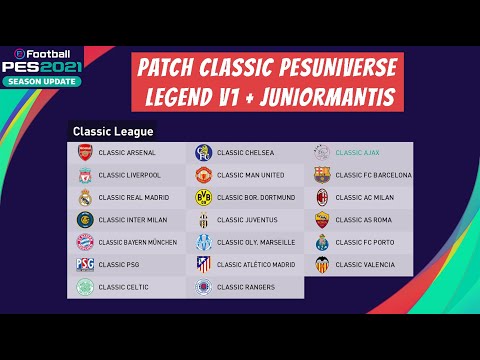 PES 2021 PS4 Legends / Classic Option File / Patch. PESUNIVERSE LEGEND