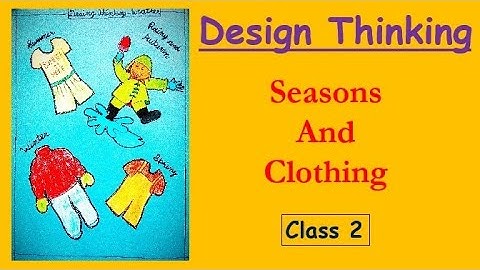 Design Thinking for Primary Class | Class 2 | Stem Connect | Weather Season and Clothing | CBSE 2021