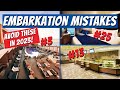 31 cruise embarkation day mistakes you can easily avoid
