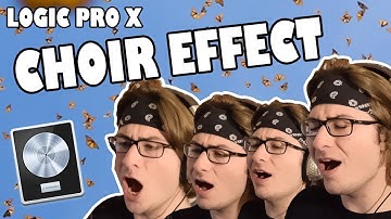 How to Layer Vocals and Harmonize (Easy Choir Effect) - Logic Pro X