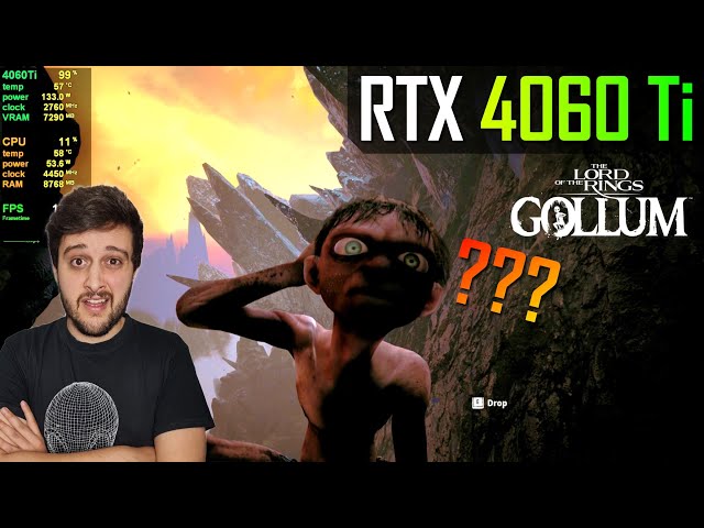 GeForce RTX 4060 Ti & The Lord of the Rings: Gollum™ Game Ready