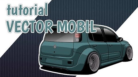 Vector mobil di infinite design android | how to make vector car on andoid