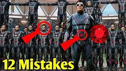 2 Mistakes of 2.0 | 2.0 movie Mistakes | ROBOT 2.0 Mistakes | Rajnikant, AkshayKumar