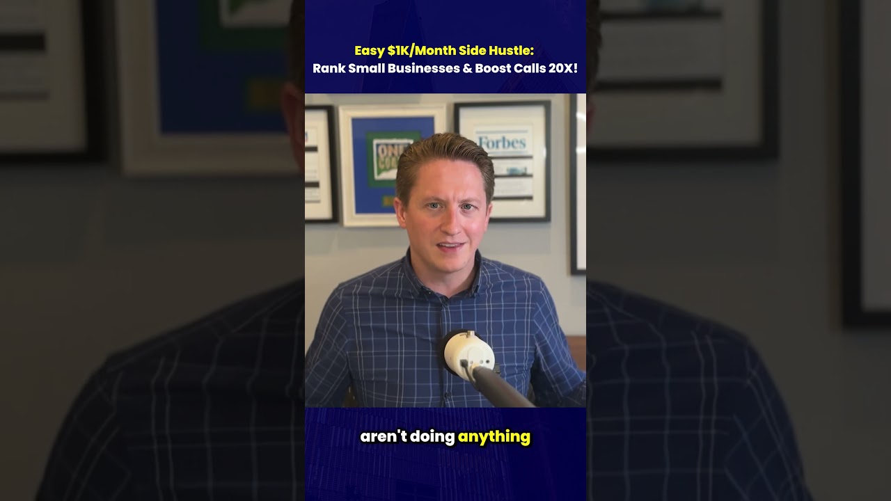 Easy $1K / Month Side Hustle: Rank Small Businesses and Boost Calls 20X