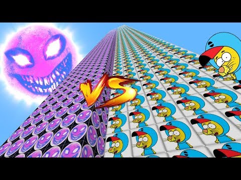 KORKUNÇ GÜNEŞ VS KRAL ŞAKİR KULE ŞANS BLOKLARI - Minecraft