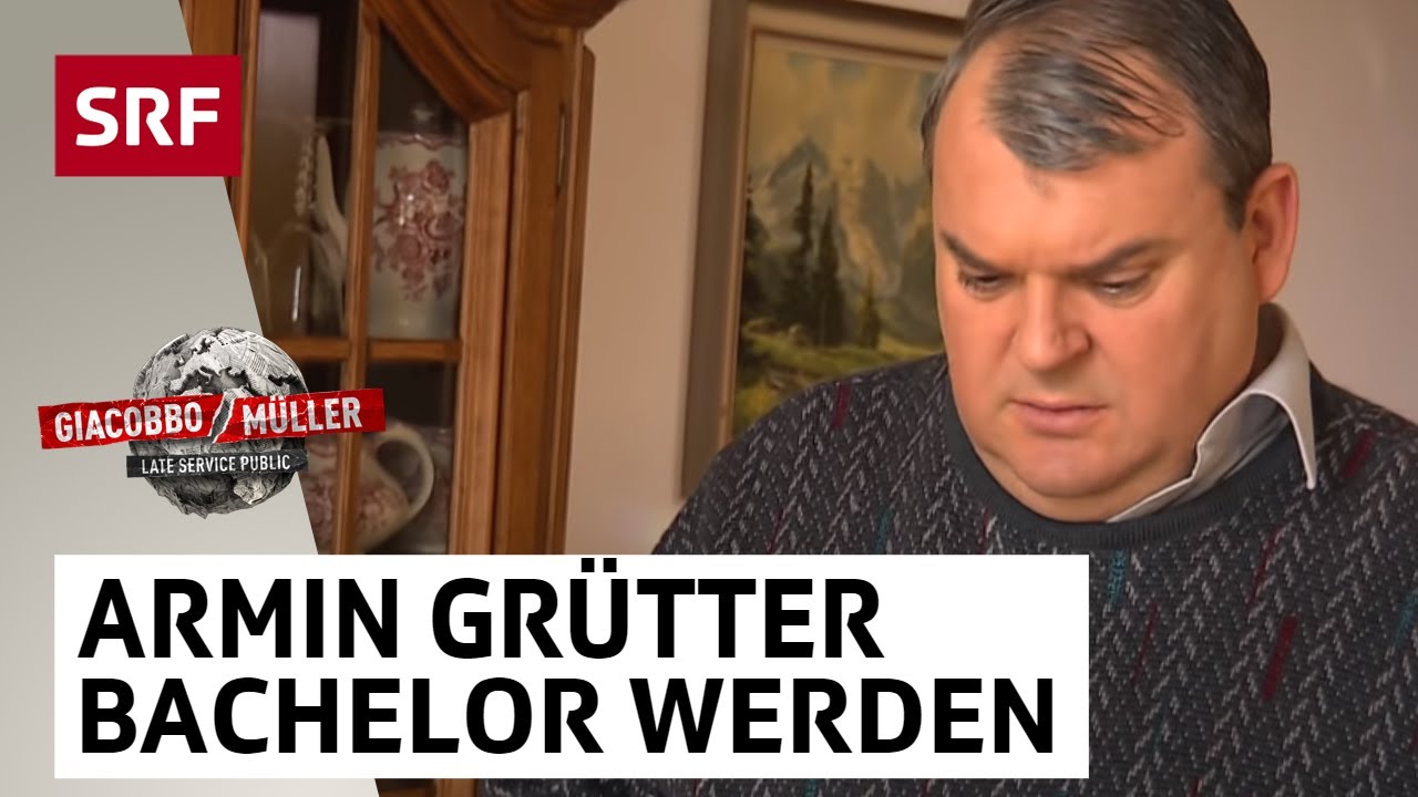 Armin Grütter soll Bachelor werden | Giacobbo / Müller | Comedy | SRF