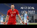 Lewandowski All 13 Goals and Assists UCL 2022