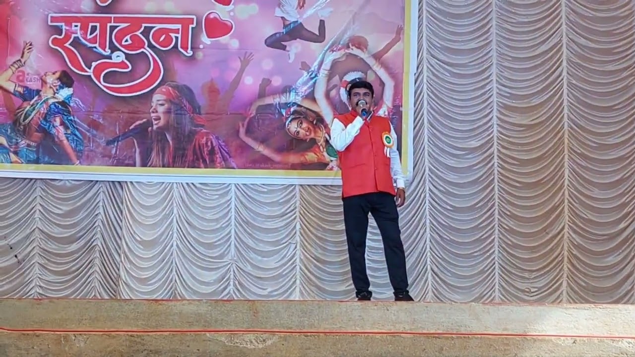 Prof. G. G. Pradhan Sir starting the SPANDAN 2K22 MAHADEVRAO WANDRE INSTITUTE OFTECHNOLOGYTURKEWADI