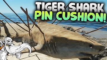 Stranded Deep Gameplay - "TIGER SHARK PIN CUSHION!!!"  - Let
