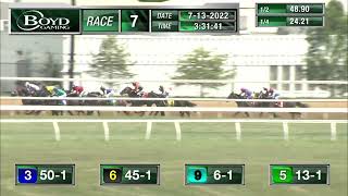 RACE 7 PROGRAM 7 13 2022