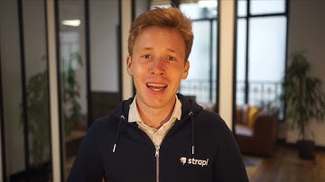 StrapiConf Keynote: The Strapi Story and Vision Pierre Burgy