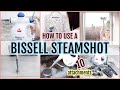 HOW TO USE A BISSELL STEAMSHOT HARD SURFACE HANDHELD STEAM CLEANER | ACCESSORY TOOL DEMONSTRATION