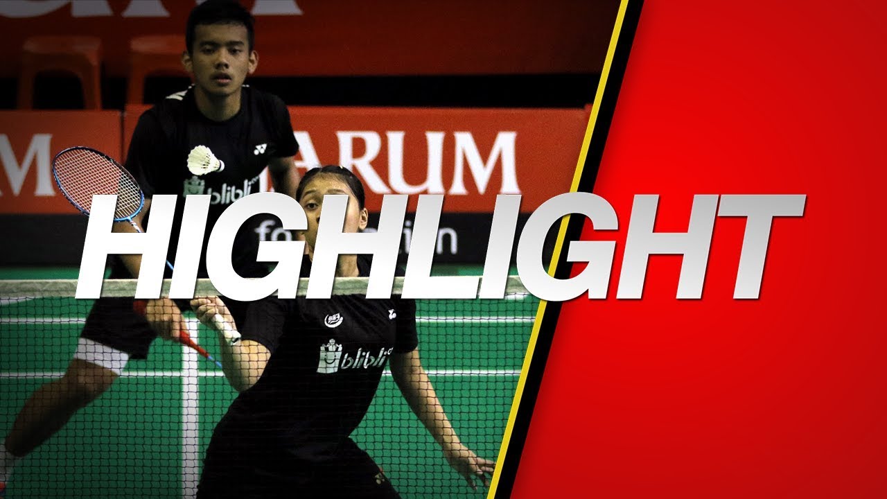 Haffiz Nur Adila/Lisa Ayu K. (Djarum Kudus) VS Ario Bimo Gagat/Febby Valencia (Djarum Kudus)