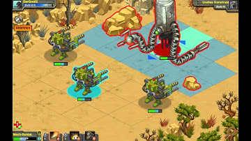 Battle Nations - Mechanized Trooper R7 vs Ancient Construct