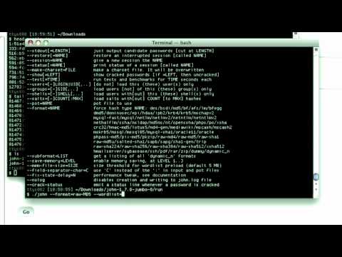Cracking hashed passwords with John the Ripper and UNIQPASS