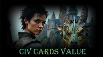 Evony - Civilization Cards Value - Be Smart about Demolishing and Composing!