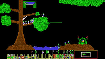 Lemmings Plus Omega (Puzzling 23): Eco-Friendly Lemmings