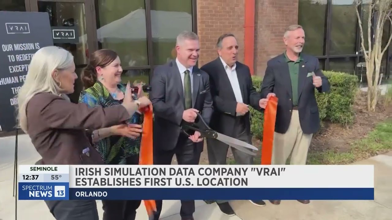 Irish Simulation Company VRAI Establishes First U.S. Location at UCFBIP
