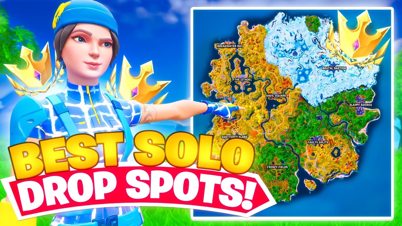 The *BEST* Solo Drop Spots in Fortnite Chapter 4 Season 2! (Arena