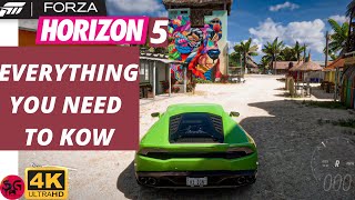 Forza Horizon 5 Everything You Need To Know | 4K 60FPS