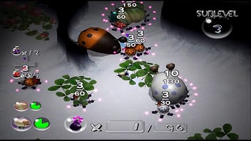 Pikmin 2: Kaizo Edition - Subterranean Complex First 3 Sublevels