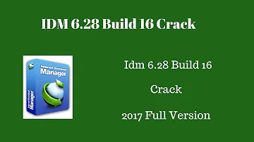 IDM 6.28 Build 17 Full Version With Latest Crack [100% Working]