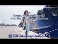 Emma: Rhd amputee Girl is on the ship going out to sea