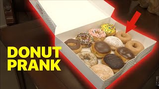 *PRANKED* - Disgusting Donut Prank on Ilani! - PIERRE SISTERS OFFICIAL CHANNEL