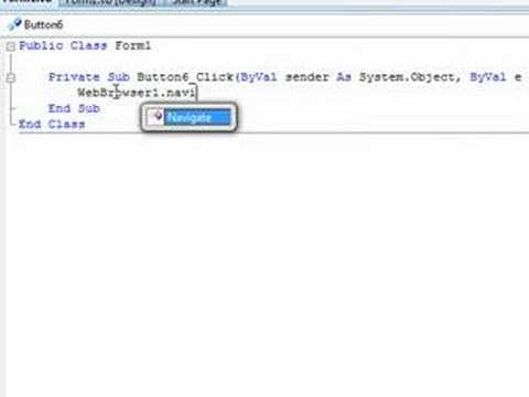 WebBrowser VB2008